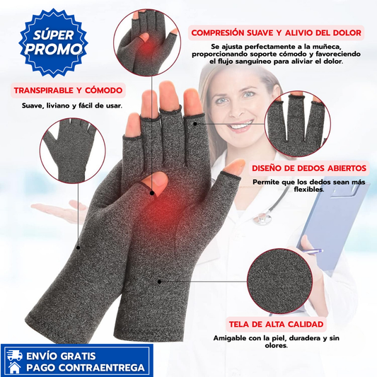 Ortopress™ - Guantes de compresión terapéutica para aliviar dolor y mejorar circulación de tus manos